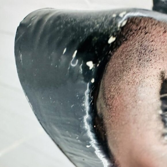 Vintage Black Halloween Scary Cat Mask Made In France Bayshore Collectors Piece - Picture 11 of 13